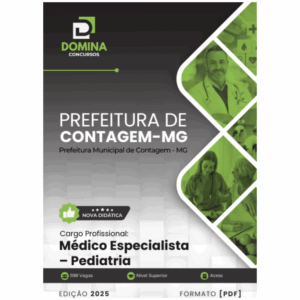 Apostila Médico Pediatra Contagem MG 2025