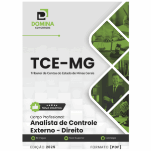 Apostila Analista Direito TCE MG 2025