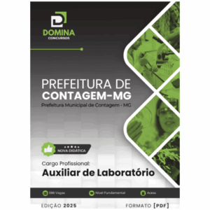 Apostila Auxiliar de Laboratório Contagem MG 2025