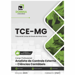 Apostila Analista Ciências Contábeis TCE MG 2025