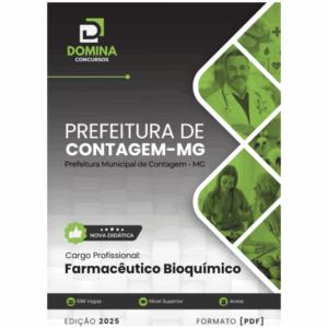 Apostila Farmacêutico Bioquímico Contagem MG 2025