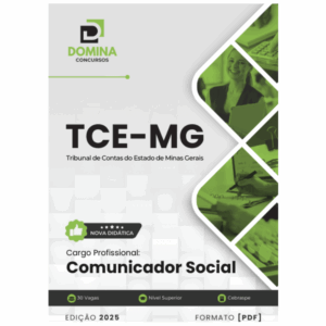 Apostila Comunicador Social TCE MG 2025