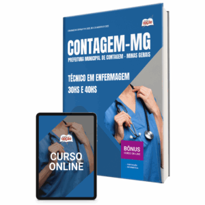 Apostila Prefeitura de Contagem - MG 2025 - Técnico em Enfermagem