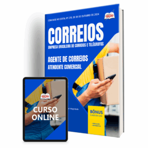 Apostila CORREIOS 2025 - Agente de Correios - Atendente Comercial