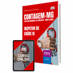Apostila Prefeitura de Contagem - MG 2025 - Inspetor de Saúde III