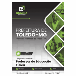Apostila Professor de Educação Física Toledo MG 2025