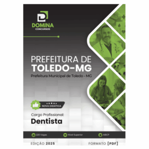 Apostila Dentista Toledo MG 2025