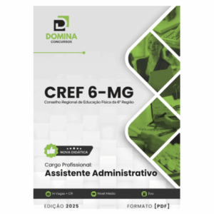 Apostila Assistente Administrativo CREF 6 MG 2025