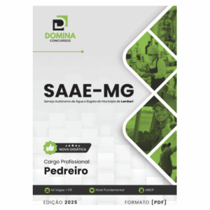 Apostila Pedreiro SAAE Lambari MG 2025