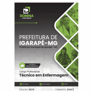 Apostila Técnico em Enfermagem Igarapé MG 2025