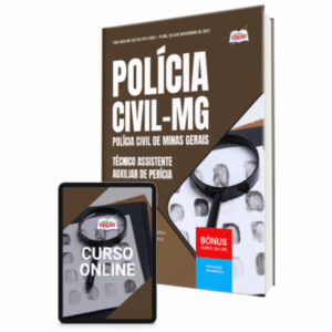 Apostila PC-MG 2026 - Técnico Assistente - Auxiliar de Perícia