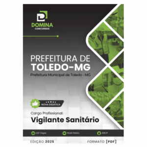 Apostila Vigilante Sanitário Toledo MG 2025