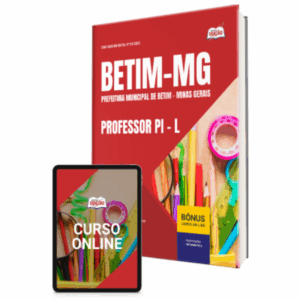 Apostila Prefeitura de Betim - MG 2026 - Professor PI - L