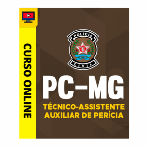 Curso Polícia Civil - MG - Técnico-Assistente - Auxiliar de Perícia