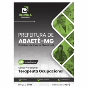 Apostila Terapeuta Ocupacional Abaeté MG 2026