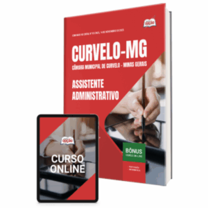 Apostila Câmara de Curvelo-MG 2025 - Assistente Administrativo