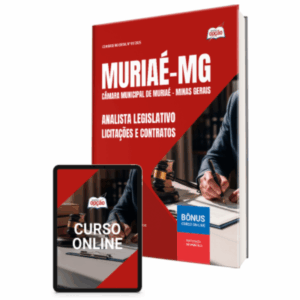 Apostila Câmara de Muriaé - MG 2025 - Analista Legislativo – Licitações e Contratos