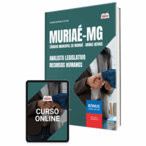 Apostila Câmara de Muriaé - MG 2025 - Analista Legislativo – Recursos Humanos
