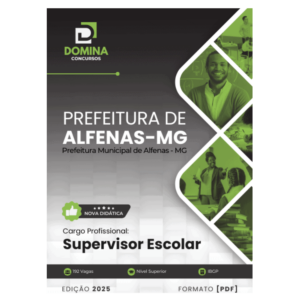 Apostila Supervisor Escolar Alfenas MG 2025
