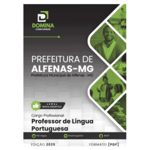 Apostila Professor de Língua Portuguesa Alfenas MG 2025