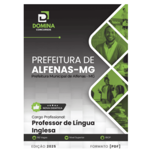 Apostila Professor de Língua Inglesa Alfenas MG 2025