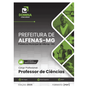 Apostila Professor de Ciências Alfenas MG 2025