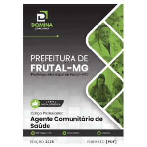 Apostila Agente Comunitário de Saúde Frutal MG 2026