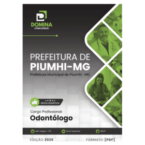 Apostila Odontólogo Piumhi MG 2026