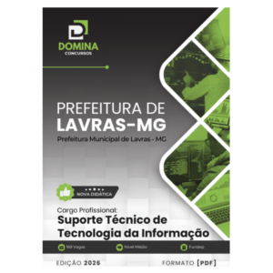 Apostila Suporte Técnico em Tecnologia da Educação Lavras MG 2026