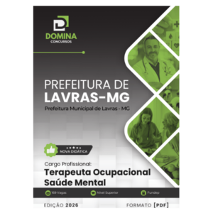 Apostila Terapeuta Ocupacional Lavras MG 2026