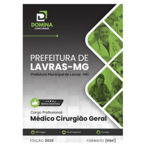 Apostila Médico Cirurgião Geral Lavras MG 2026