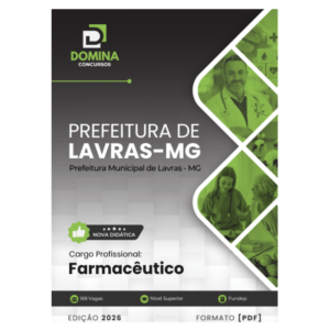 Apostila Farmacêutico Lavras MG 2026