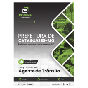 Apostila Agente de Trânsito Cataguases MG 2026