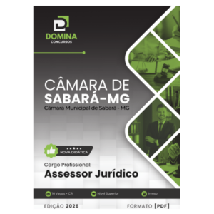 Apostila Assessor Jurídico Câmara Sabará MG 2026