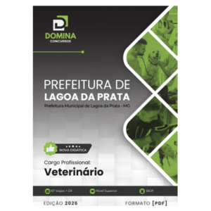 Apostila Veterinário Lagoa da Prata MG 2026