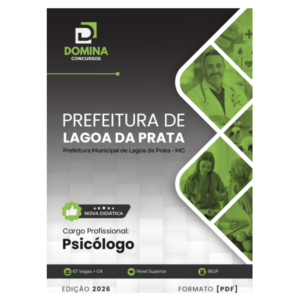 Apostila Psicólogo Lagoa da Prata MG 2026