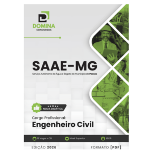 Apostila Engenheiro Civil SAAE Passos MG 2026