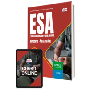 Apostila ESA 2026 - Curso de Formação de Sargento - Área: Saúde