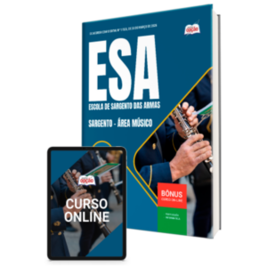 Apostila ESA 2026 - Curso de Formação de Sargento - Área: Músico
