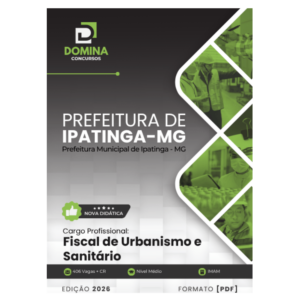 Apostila Fiscal de Urbanismo e Sanitário Ipatinga MG 2026