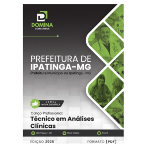 Apostila Técnico em Análises Clínicas Ipatinga MG 2026