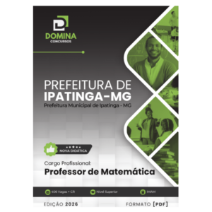 Apostila Professor de Matemática Ipatinga MG 2026