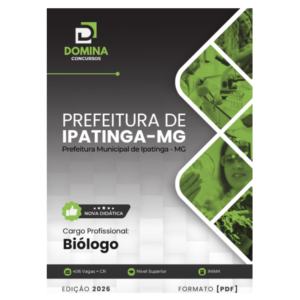 Apostila Biólogo Ipatinga MG 2026