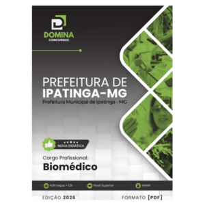 Apostila Biomédico Ipatinga MG 2026