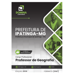 Apostila Professor de Geografia Ipatinga MG 2026