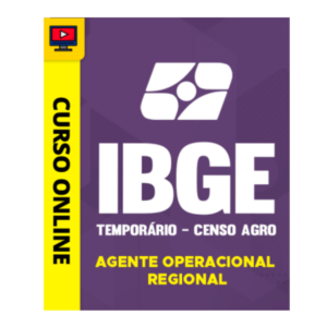 Curso IBGE - Temporário 2026 - Censo Agro - Agente Operacional Regional