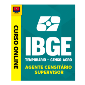 Curso IBGE - Temporário 2026 - Censo Agro - Agente Censitário Supervisor