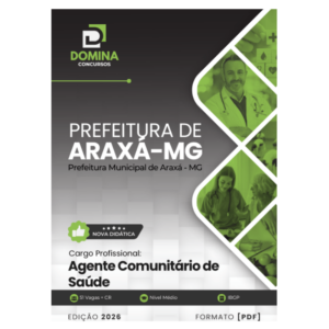 Apostila Agente Comunitário de Saúde Araxá MG 2026