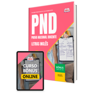 Apostila PND - Prova Nacional Docente 2026 - Letras Inglês