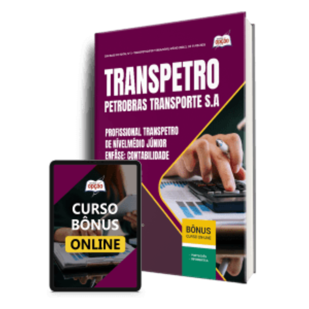 Apostila Transpetro 2026 - Profissional de Nível Médio - Júnior - Enfâse 3: Contabilidade (NM)